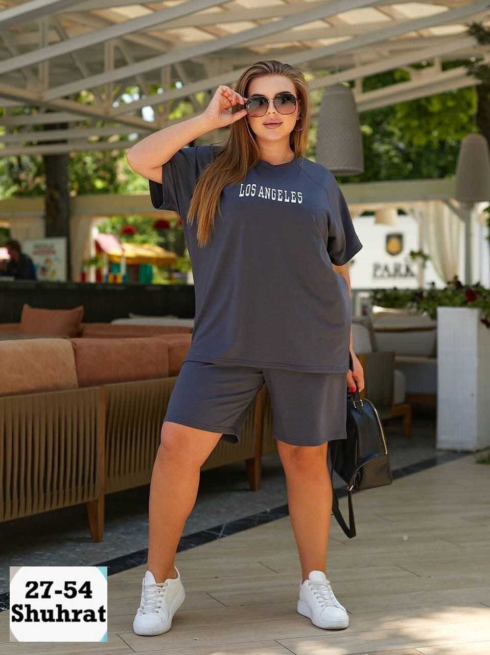 cпортивный костюм больших размеров,женский спортивный костюм больших размеров,костюм свободного кроя,женские летние спортивные костюмы,костюм двойка спортивный летний