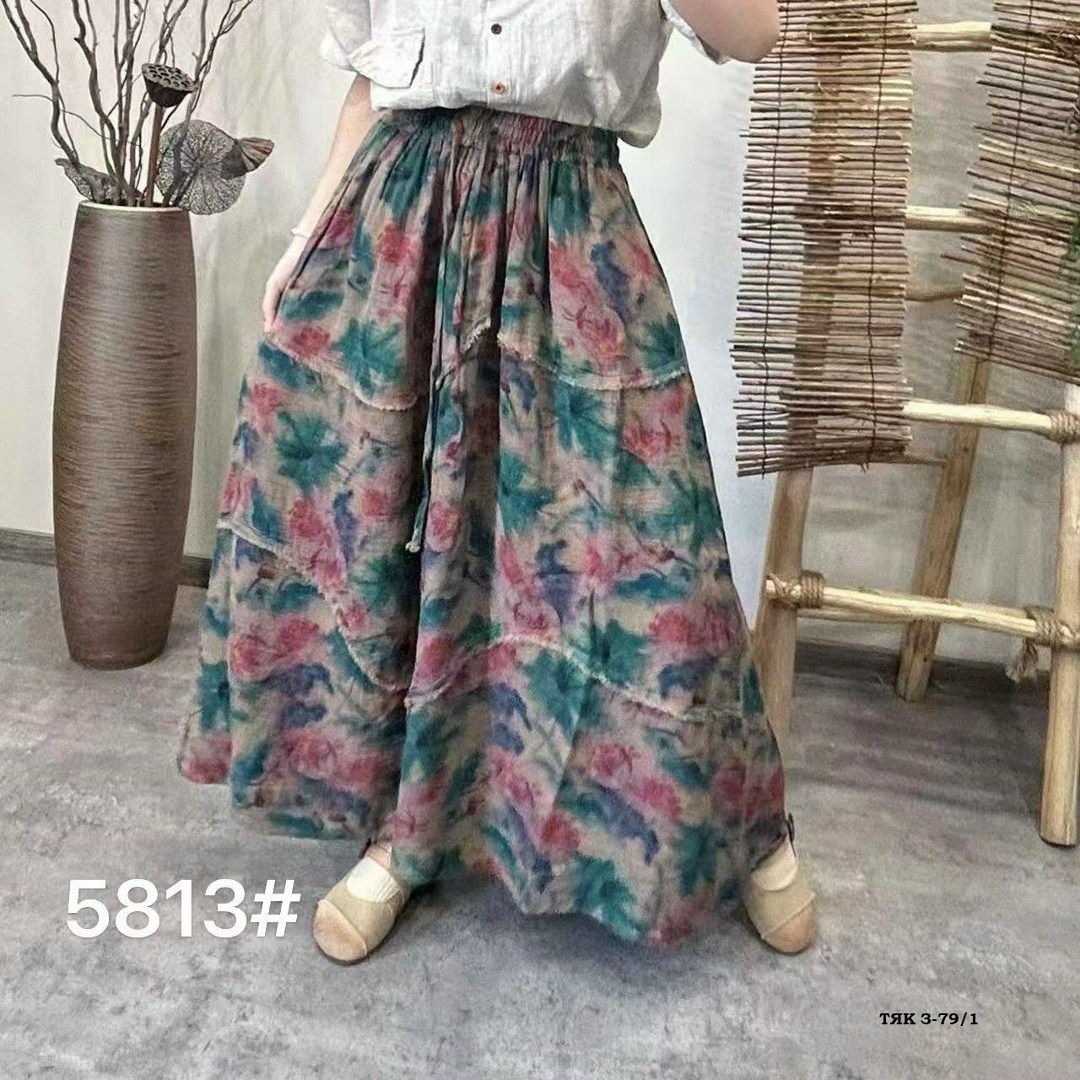 льняная юбка,юбка женская длинная,винтажная юбка,юбка бохо,юбка