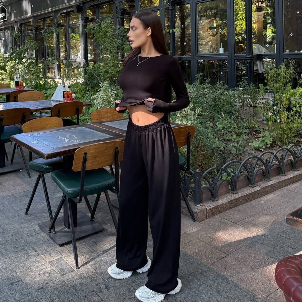 брюки палаццо,широкие брюки,костюм со штанами,брючный костюм из лапши,костюм женский