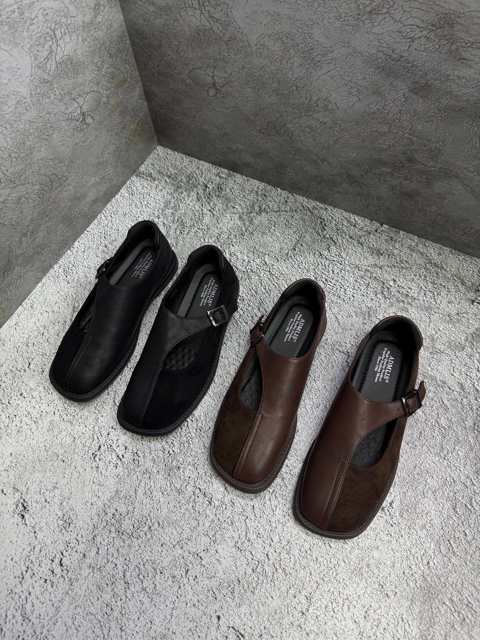 ,женская ,обуви,лоферы коричневые с ремешком замшевые,туфли женские