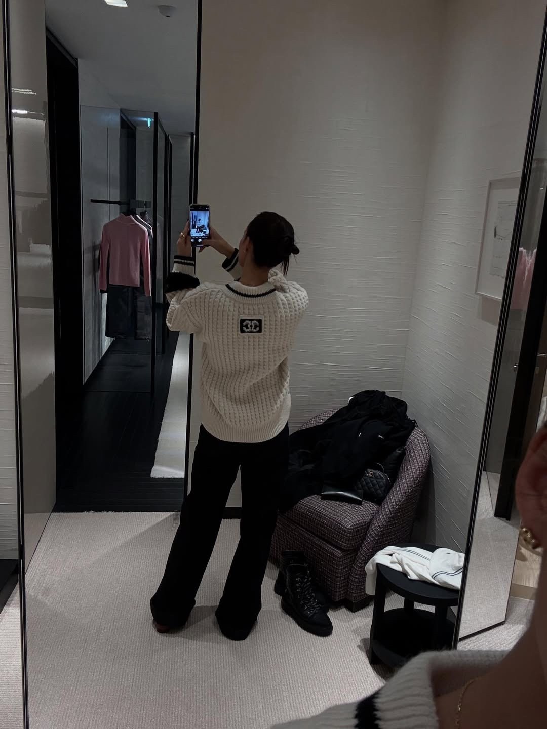 свитер,кофта женская,свитер оверсайз y2k вязаный moodrise 360906182,свитер женский,свитер женский кофта chanel