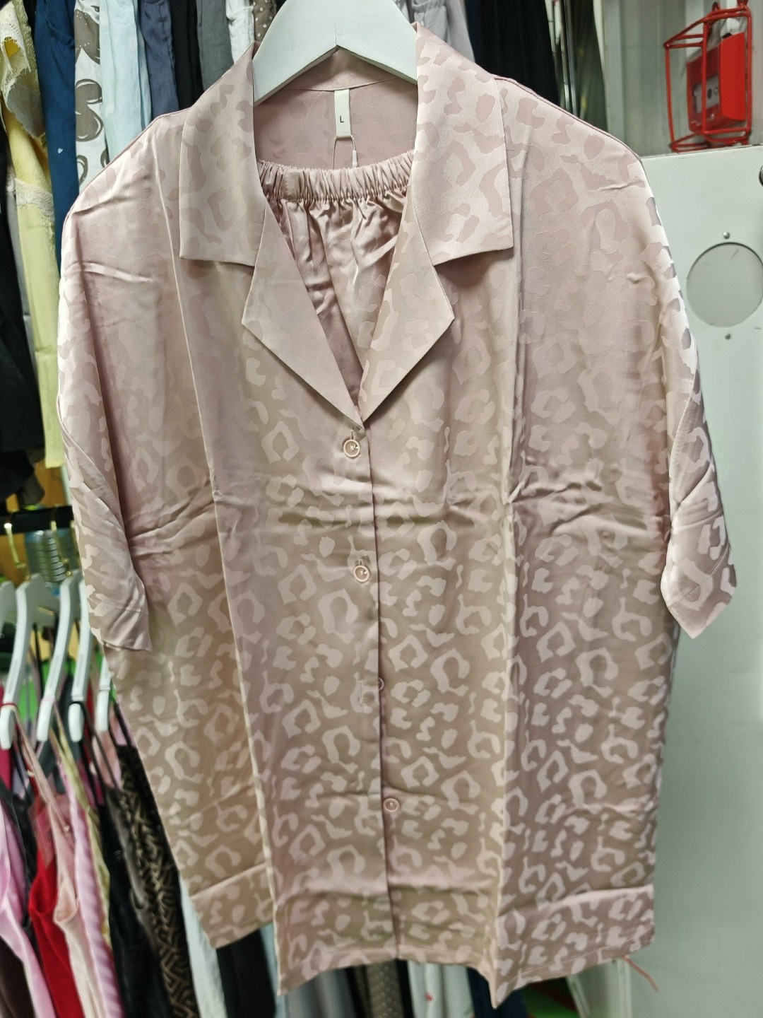 пижама женская,костюм женский,шелковая пижама со штанами серая,пижама женская с брюками и рубашкой,костюм