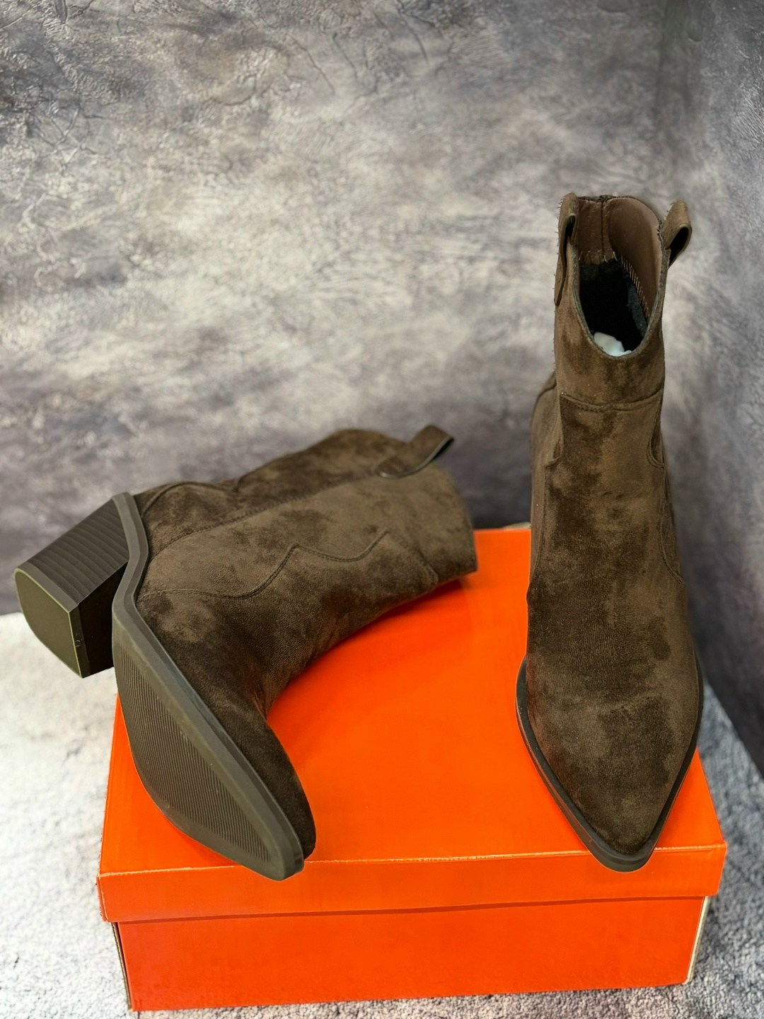 женские ботинки казаки черная замша демисезонные,полусапожки казаки,замшевые казаки,,полусапоги женские