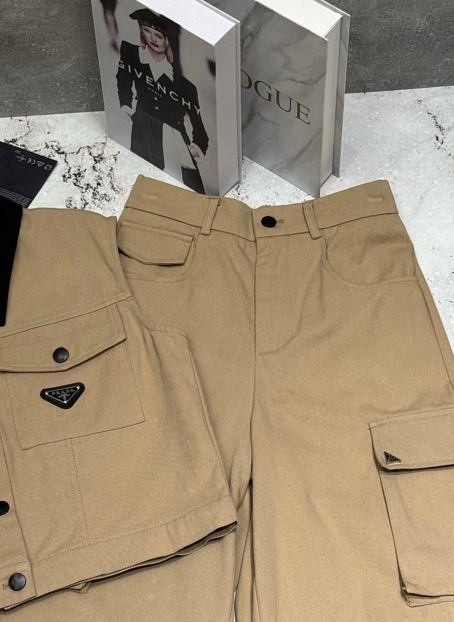 костюм повседневный,костюм бежевый,костюм женский,костюм модный,брюках карго