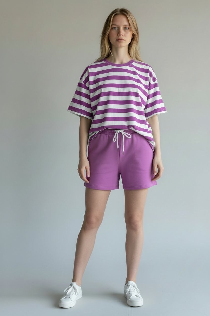 комплект джемпер,женские шорты,розовый джемпер,свитшот модный,розовые шорты