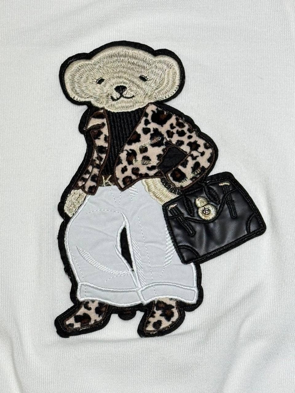 джемпер одежда,ralph lauren свитер с мишкой polo ralph lauren,свитер с мишкой,свитер с вышивкой,джемпер летний