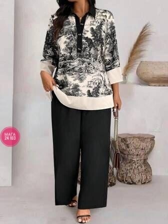 больших размеров,одежда больших размеров,костюм с брюками,одежда для полных девушек,костюм для женщин