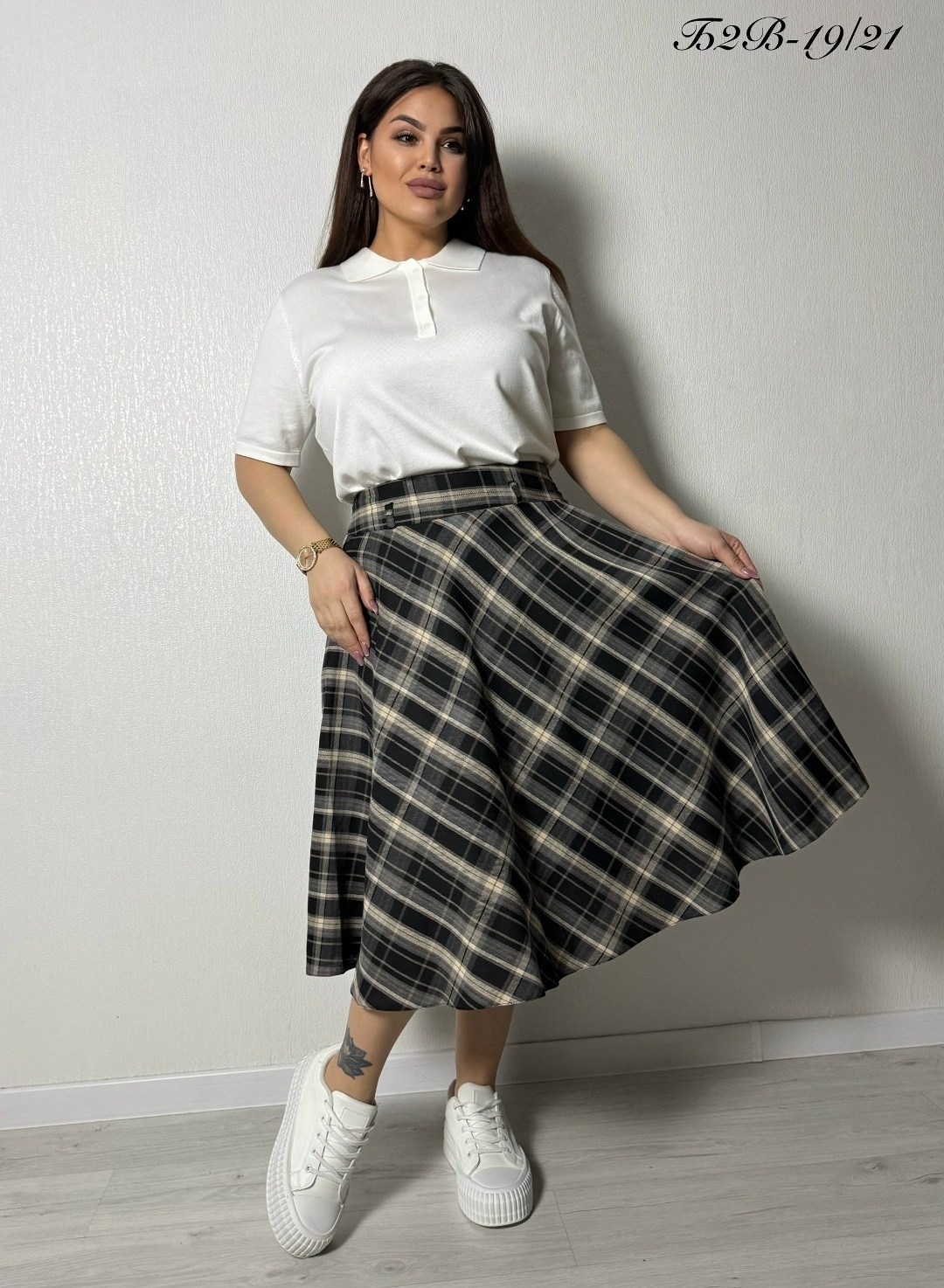 юбка,юбка в клетку,клетчатая юбка миди,женская юбка,юбка миди
