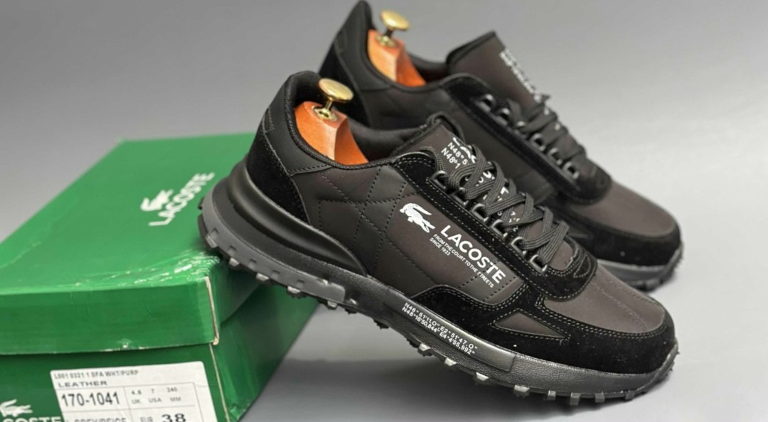 кроссовки мужские lacoste,кроссовки lacoste,кроссовки lacoste elite active,lacoste elite active 224 чёрные кроссовки для мужчин,мужские кроссовки