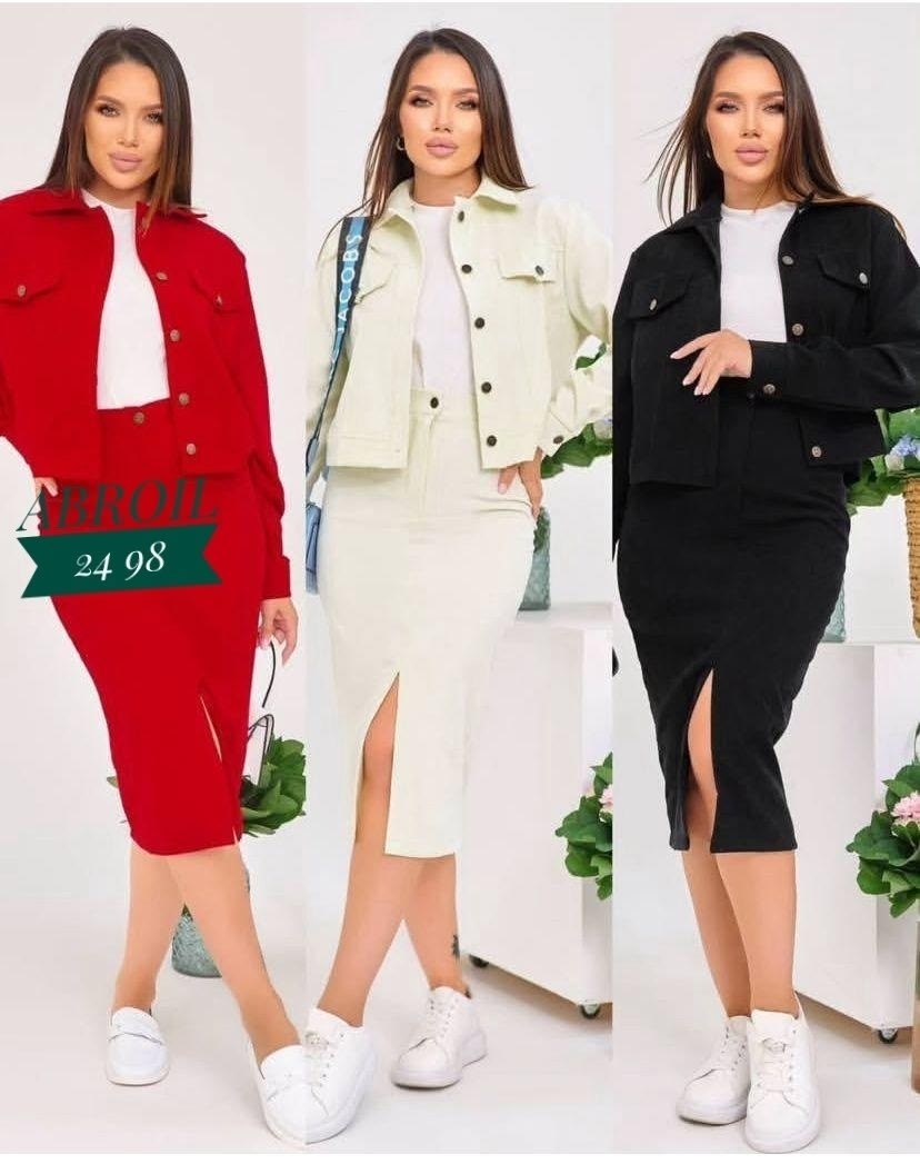 джинсовый костюм с юбкой,повседневный костюм,костюм двойка вельвет,женские костюмы с юбкой,джинсовые костюмы женские