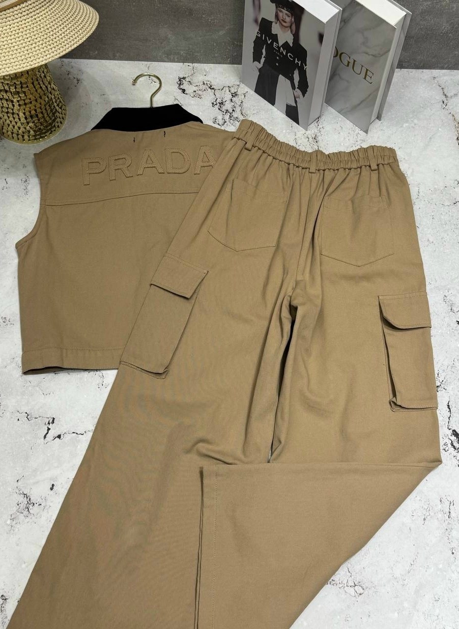 костюм повседневный,костюм бежевый,костюм женский,костюм модный,брюках карго