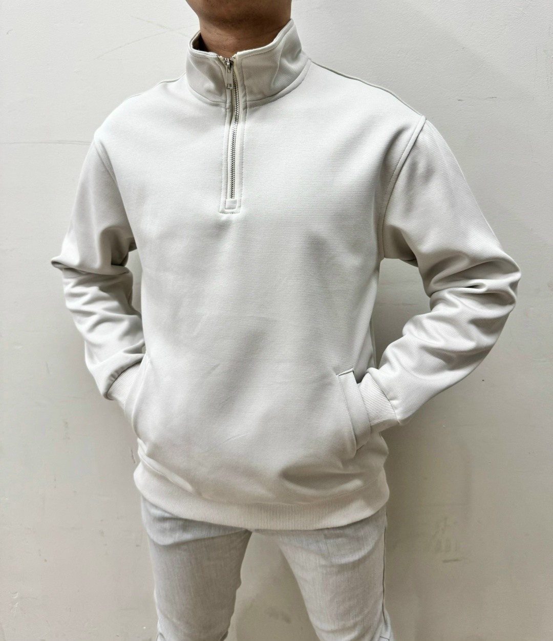 толстовка с воротником на молнии marco di radi,мужская толстовка,мужские свитшоты,мужская кофта,толстовка