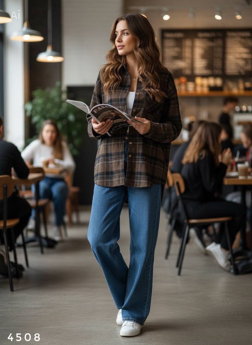 рубашка в клетку оверсайз blu roza,рубашка в клетку оверсайз удлиненная,рубашка в клетку оверсайз удлиненная marybeth,рубашка в клетку