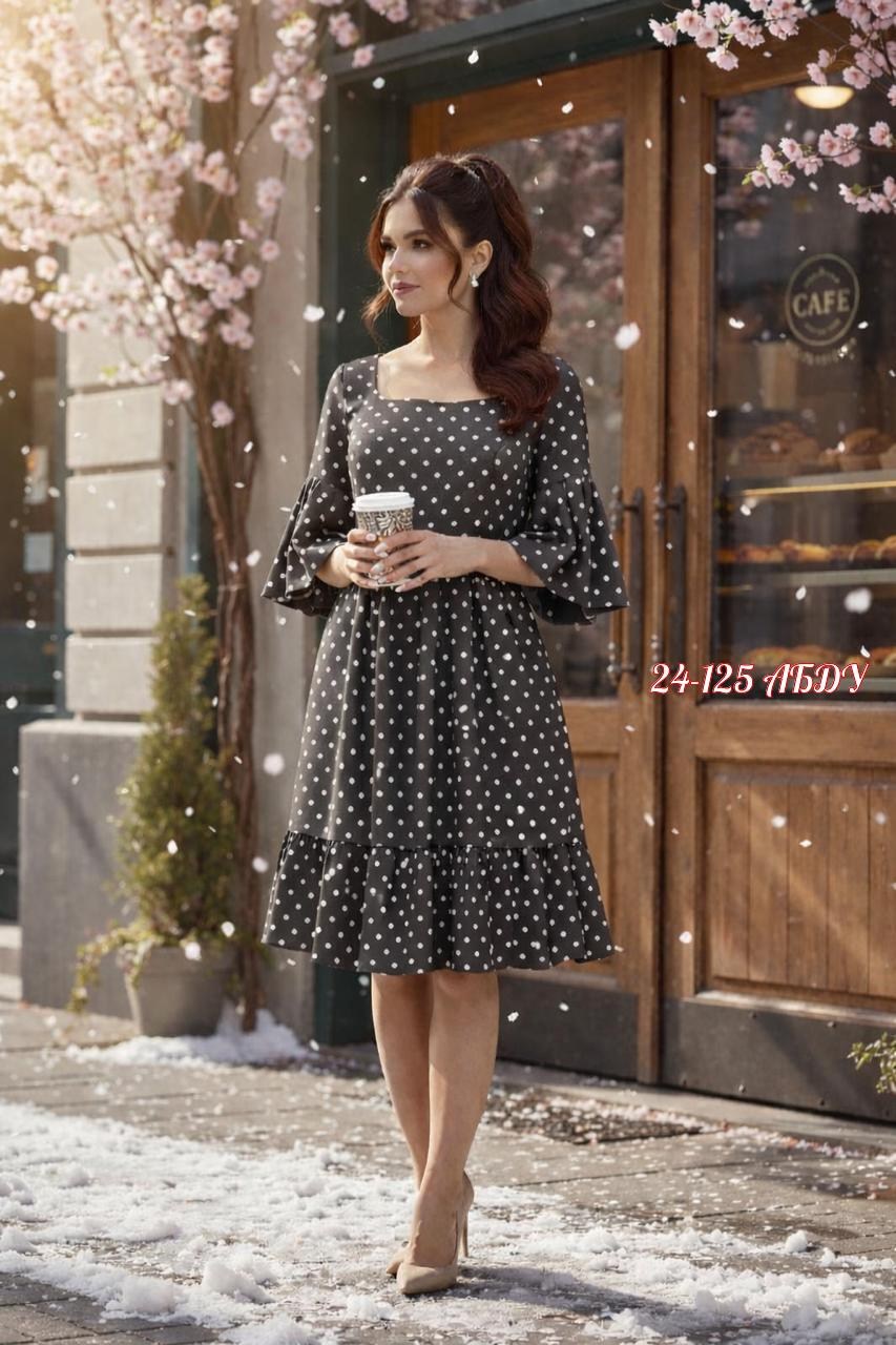 платье женское,платье женское вечернее в горох,платье,повседневные платья,платье женское в горошек