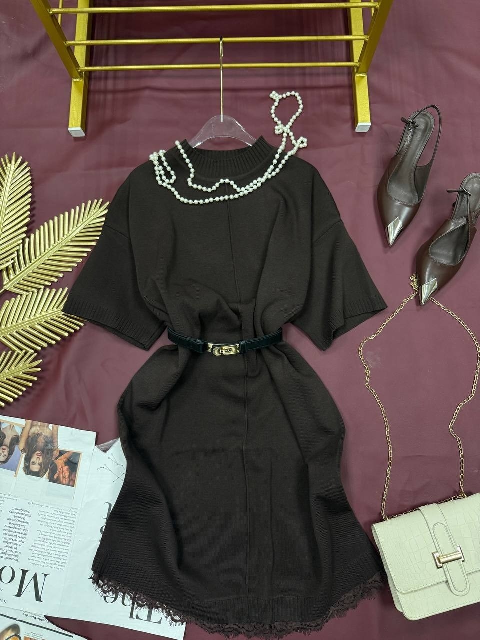 трикотажное платье,модное платье,женское платье,пудровое платье,платье