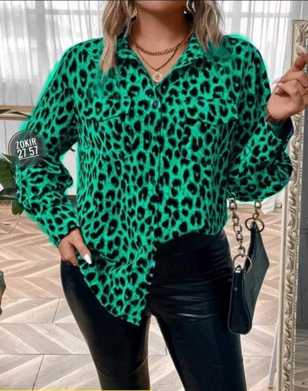 блузка леопардовая,леопардовая рубашка,блузка зеленый леопард,женская рубашка,блузка женская