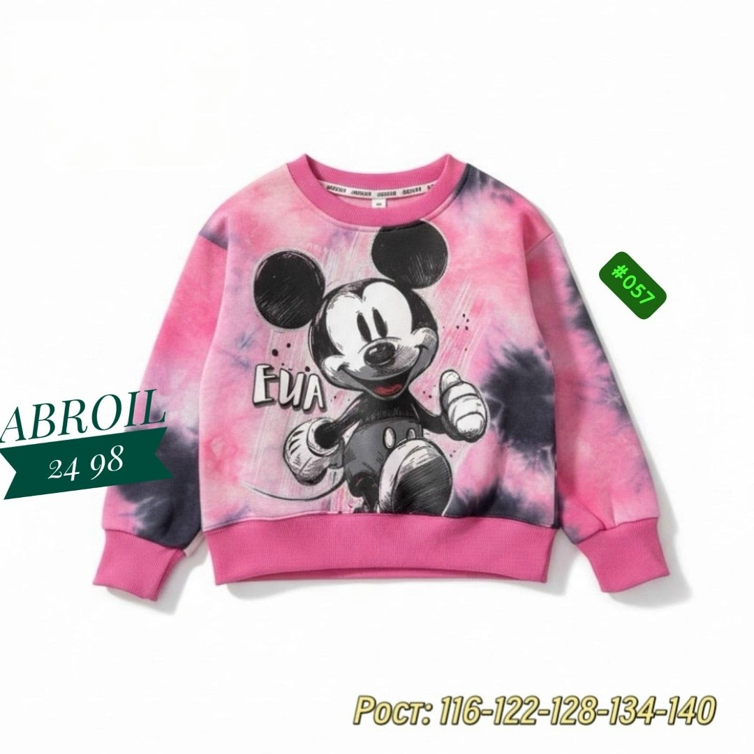 свитшот для девочки минни,детская кофта,cвитшот для девочки,свитшот для мальчика и девочки,толстовка для девочек
