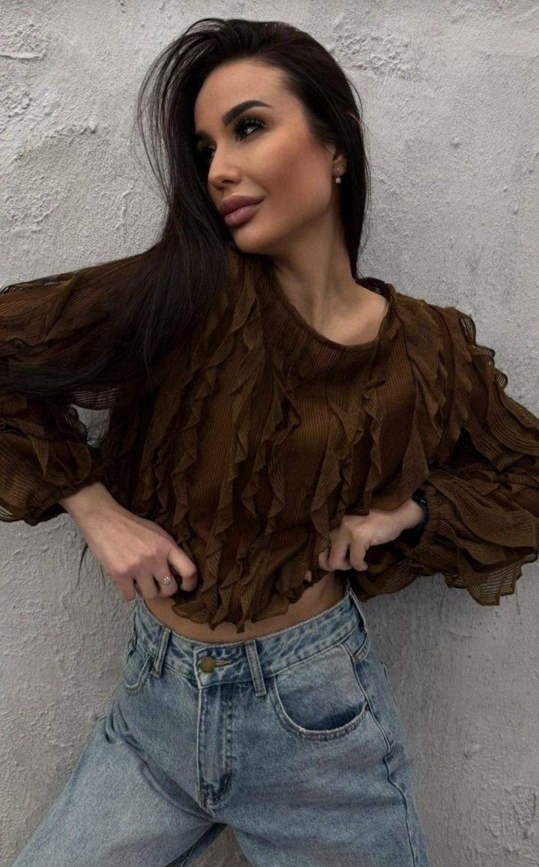 блузка стильная,блузка с оборками,блузы,блузка с рюшами и воланами,нарядная блузка