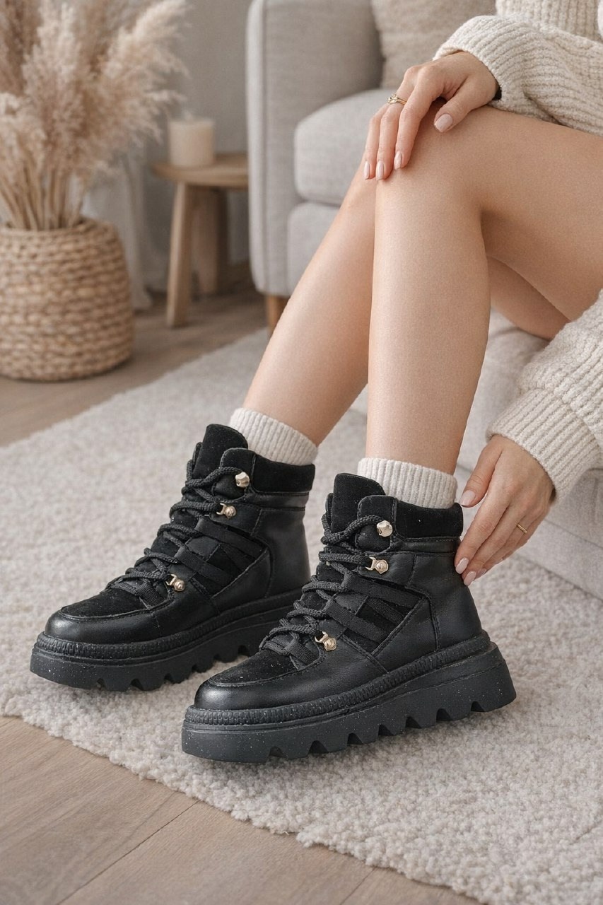 ,ботинки женские,ботинки женские зимние woman myth zl23-017,ботинки женские черные,ботинки