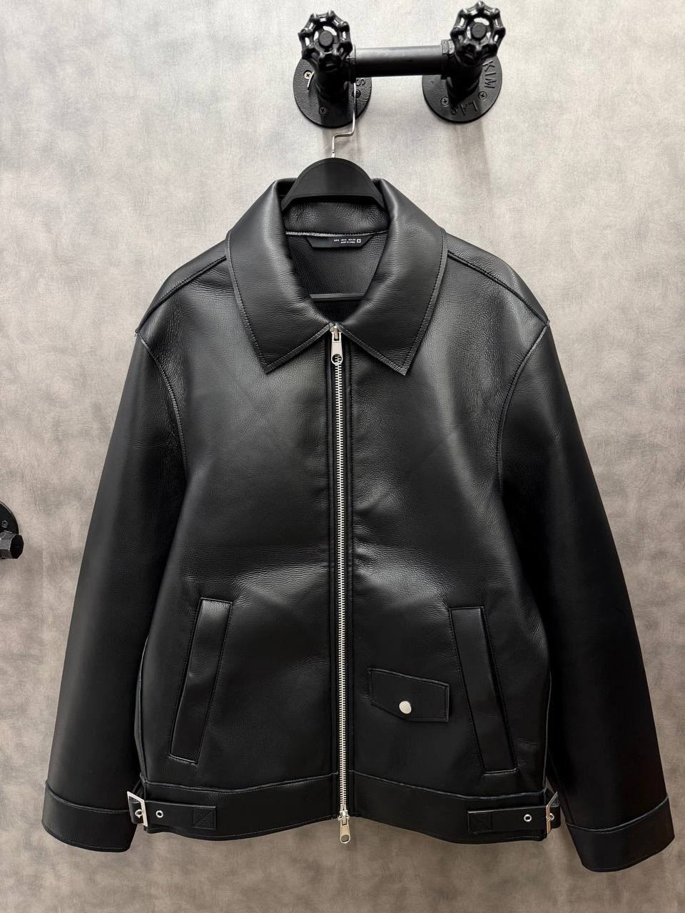 байкерская куртка из искусственной кожи,мужская кожаная куртка,кожаная куртка классическая,кожаная куртка,кожаная куртка zara черная