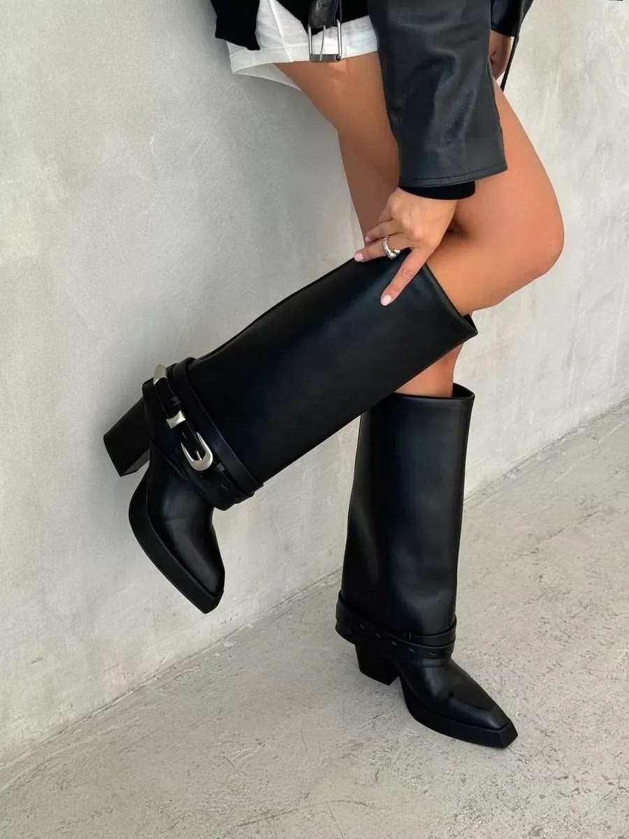 сапоги трубы,сапоги казаки демисезонные с широким голенищем и ремешком tm diamond цвет черный,сапоги калоты трансформер в ботфорты,сапоги эко кожа, женская сапоги эко кожа