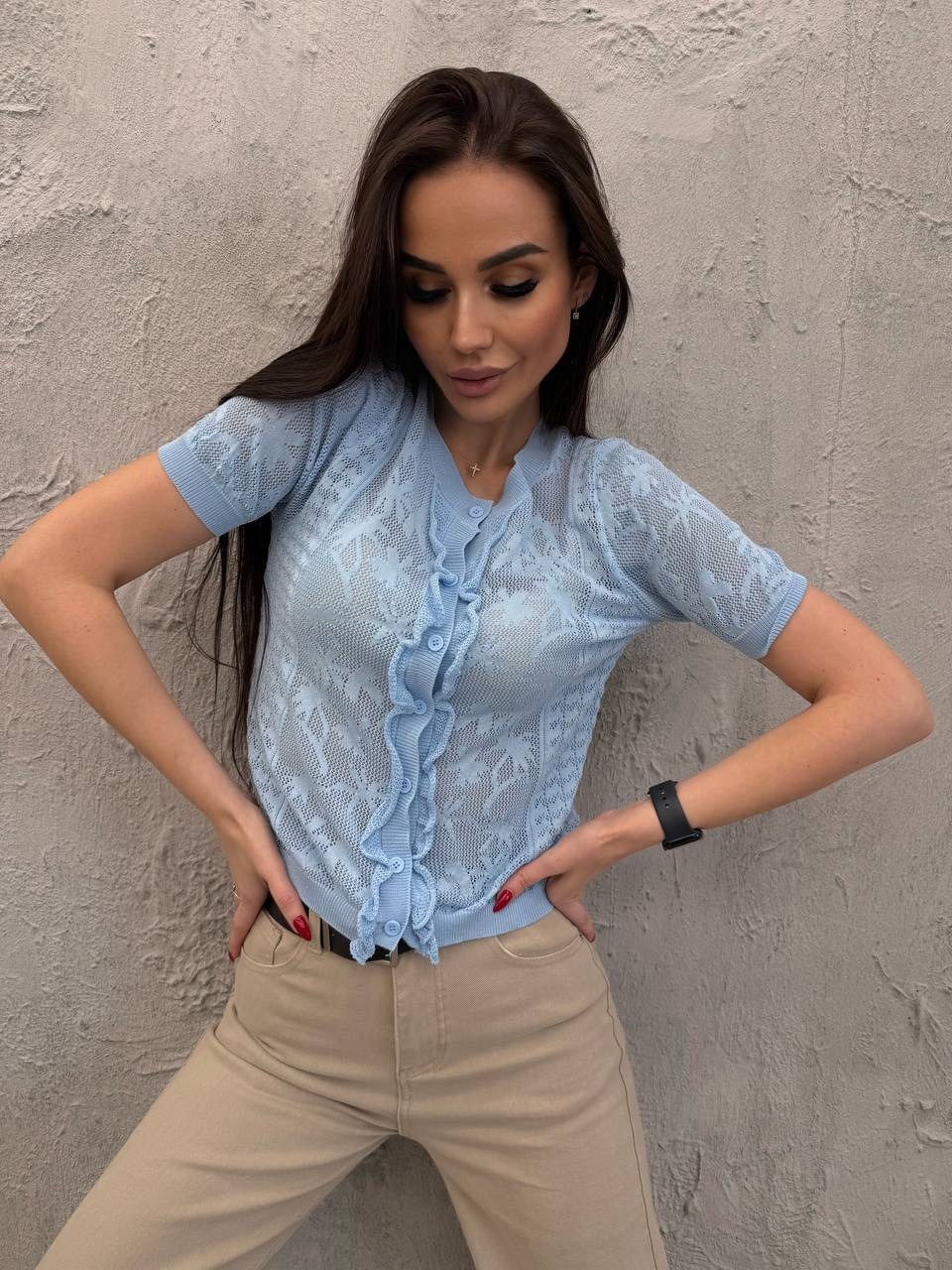 кружевная кофта,кофта женская,кофточка,вязаная футболка,джемпера женские