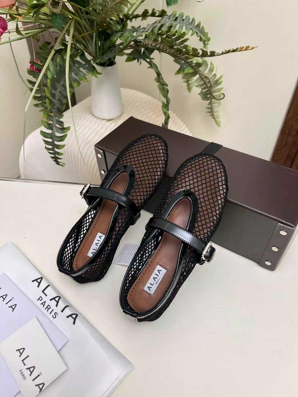 балетки alaia,,балетки кожаные,модная женская ,сандалии alaia