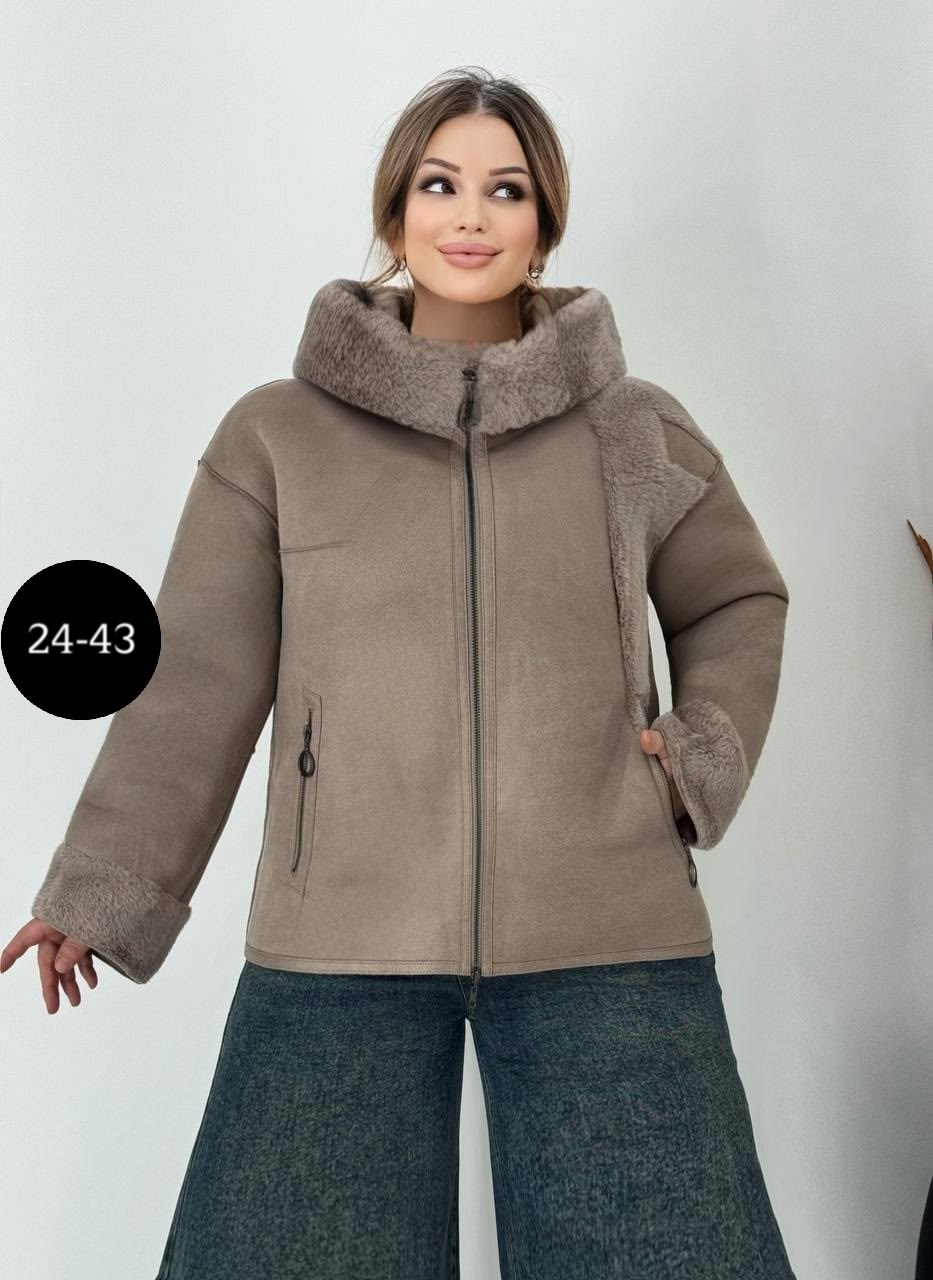 женская куртка,дублёнка из натурального замша,женская верхняя одежда,дублёнка из натурального замша арт.5488563,дубленка зимняя женская