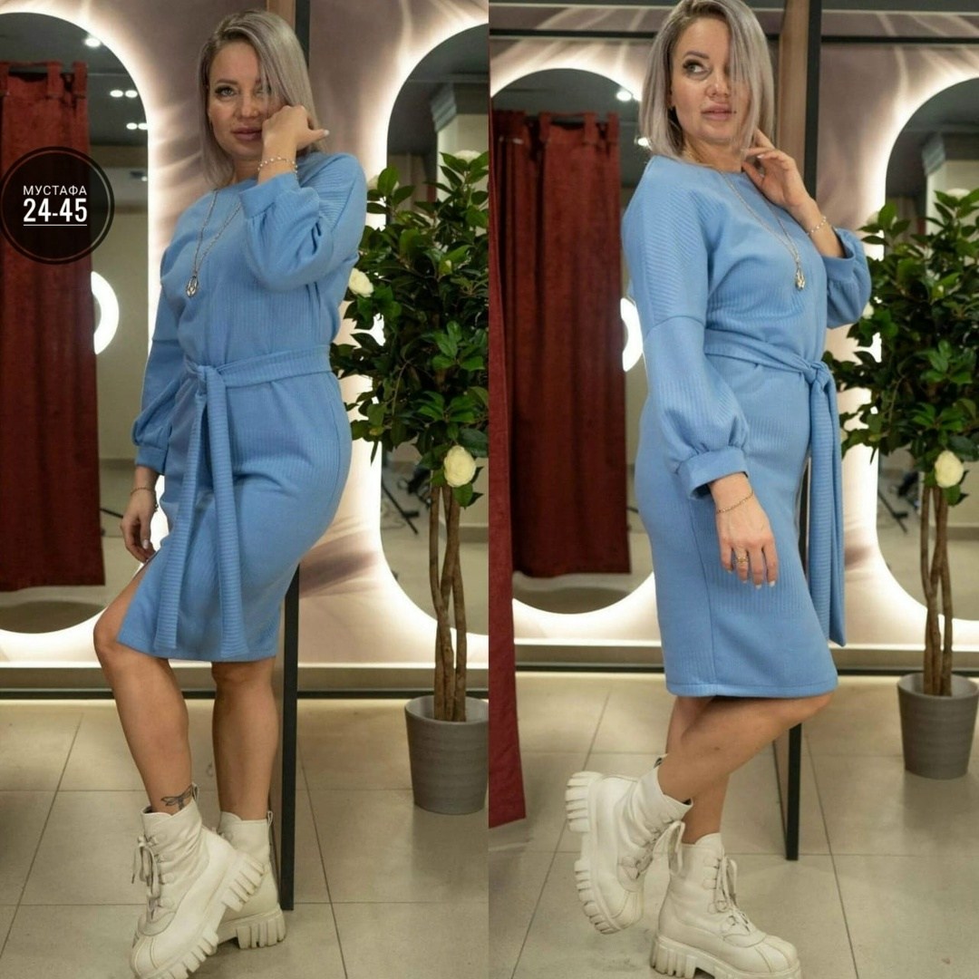 трикотажное платье,костюм с юбкой,платье большие размеры,платье с поясом,платье