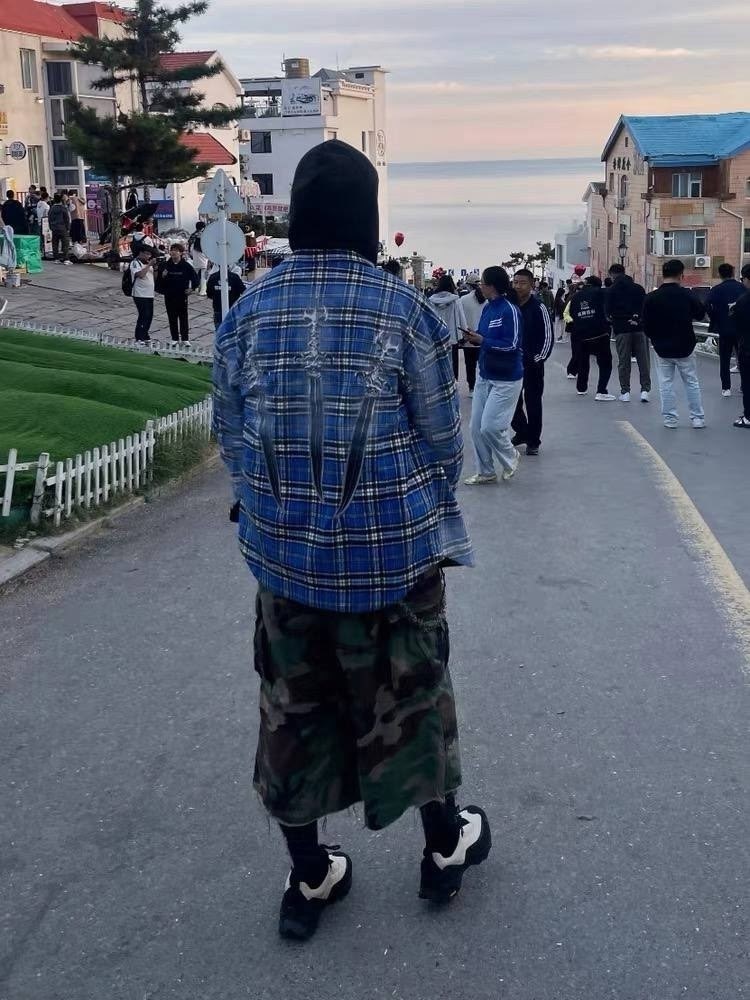 клетчатая рубашка,рубашка с длинными рукавами,рубашка модная,мужская клетчатая рубашка,мужская клетчатая рубашка с длинными рукавами