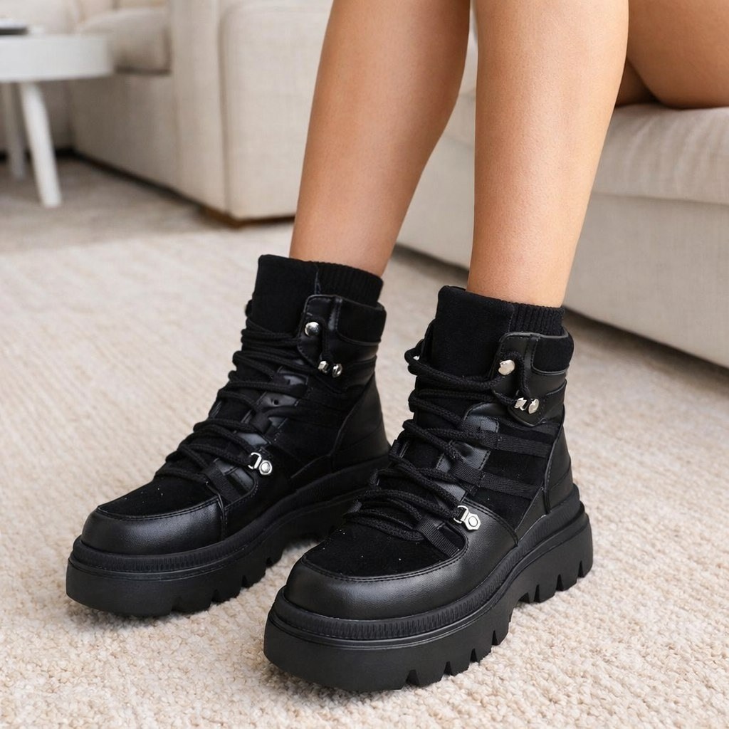 ,ботинки женские,ботинки женские зимние woman myth zl23-017,ботинки женские черные,ботинки