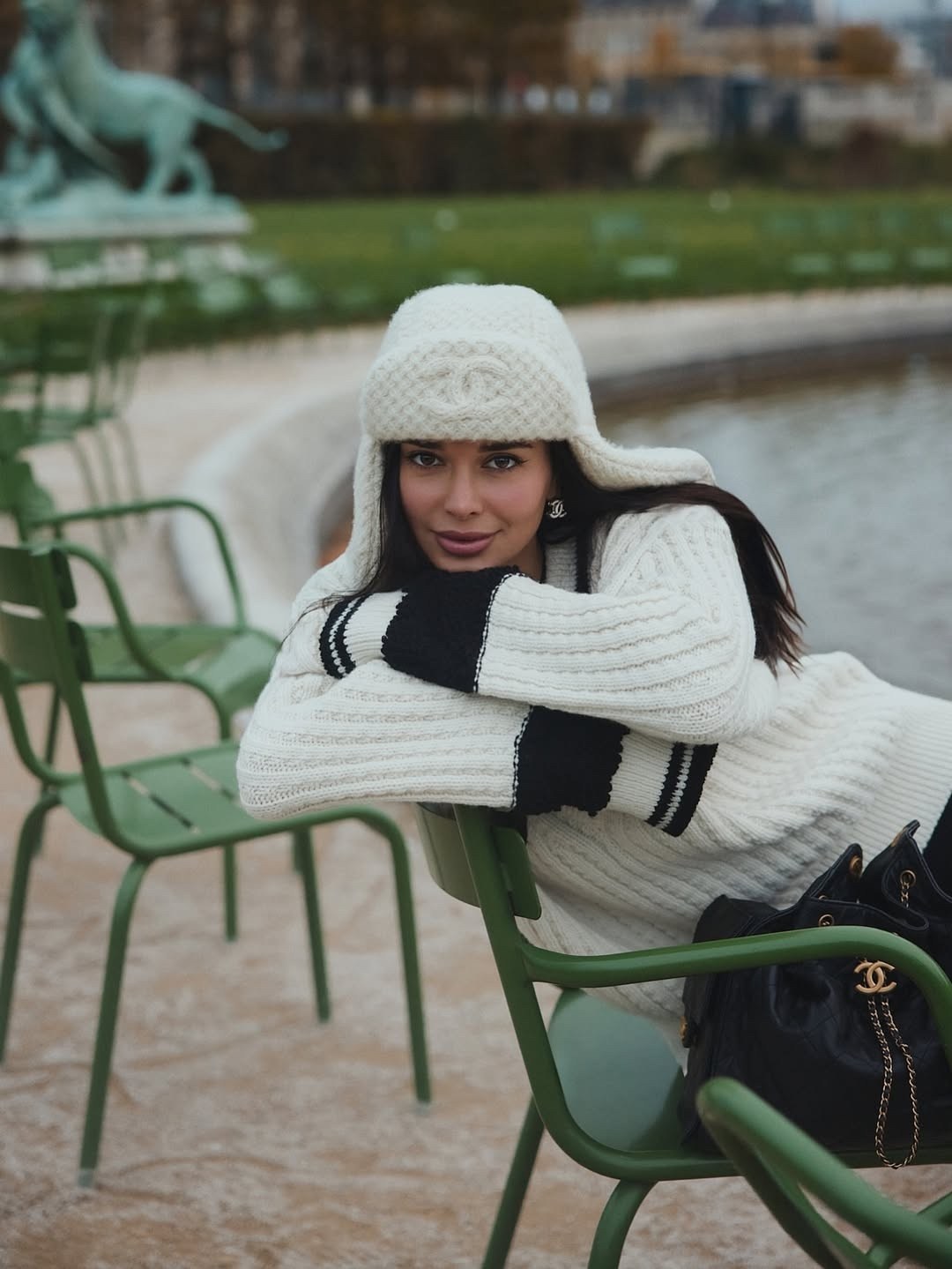 свитер,кофта женская,свитер оверсайз y2k вязаный moodrise 360906182,свитер женский,свитер женский кофта chanel