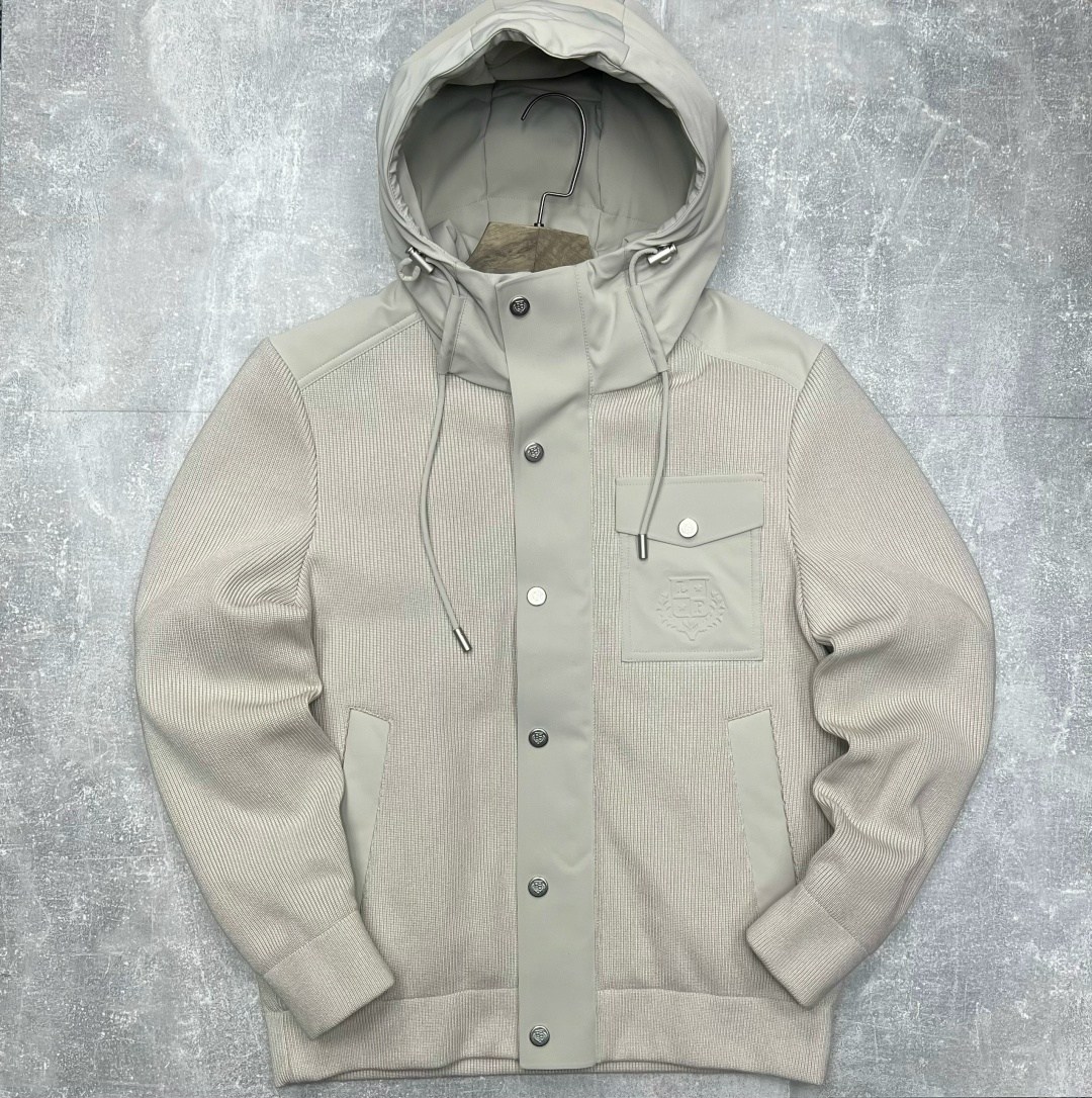 куртка,куртка бомбер,бежевая куртка,комбинированная куртка,куртка с капюшоном