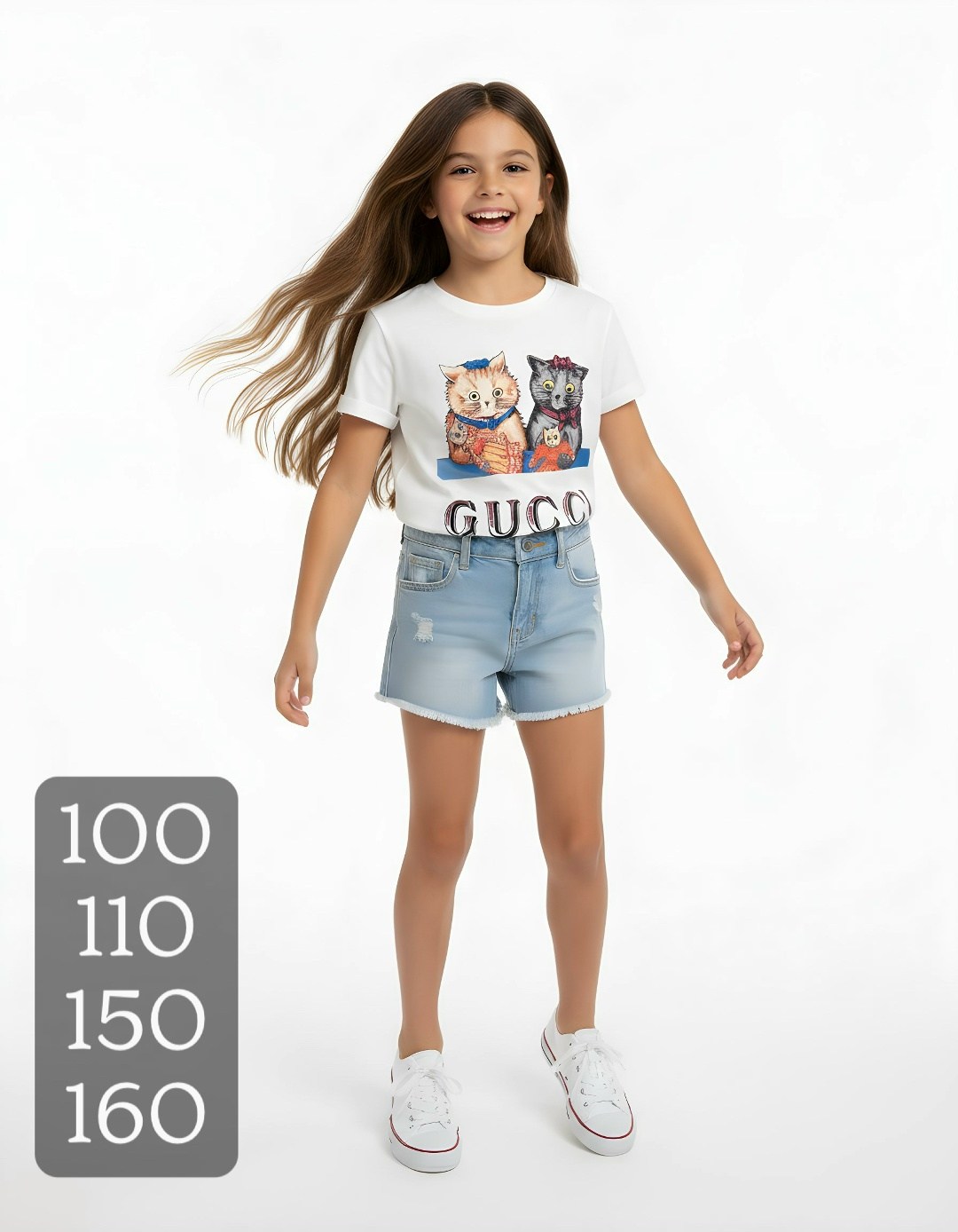 футболки для девочек,одежда для девочек,джинсовые шорты для девочек,ребенок,шорты для девочек