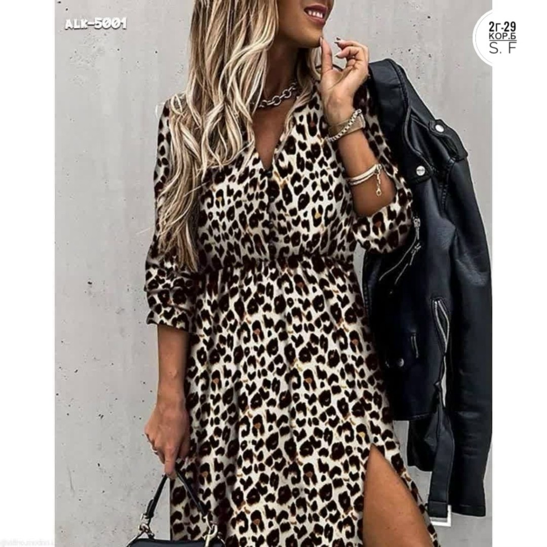 женское платье с леопардовым принтом,платье леопардовое,платье леопард,женское платье миди на запах с леопардовым принтом,женское длинное платье с леопардовым принтом