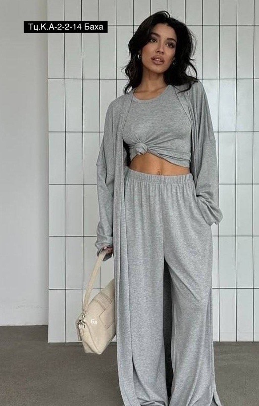 женский костюм тройка,костюм женский трикотажный,женские костюмы,женский костюм тройка с кардиганом,костюм серый