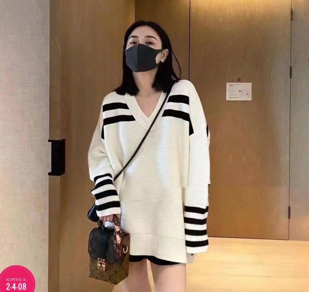 кофта женская,пуловер оверсайз,свитера женские,свитер в полоску,свитер