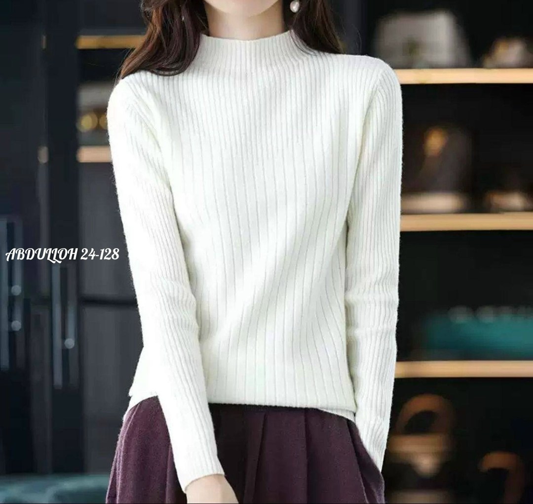 свитер женский вязаный,свитера женские,женский кашемировый свитер с высоким воротником,женский свитер с высоким воротником однотонной,женский вязаный свитер с высоким воротником
