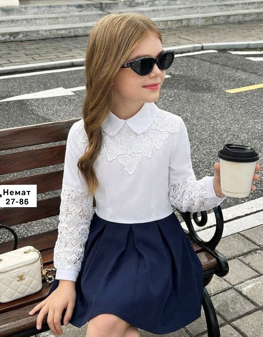 блузка для девочек в школу,школьное платье для девочек,блузки школьная,школьное платье,платье для школы