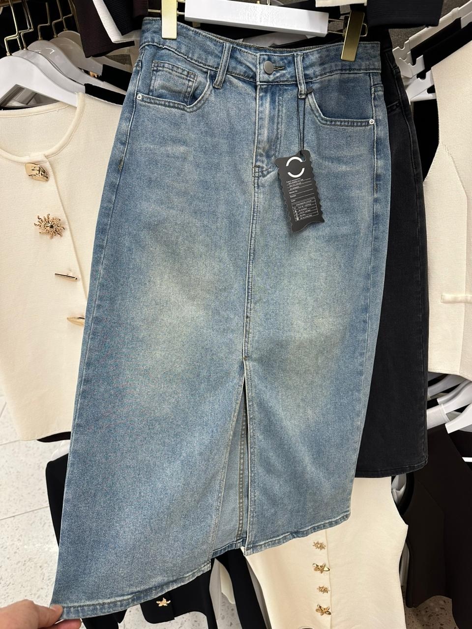 джинсовая юбка миди,юбка джинсовая,женские джинсовые юбки,юбка джинсовая длинная,юбка джинсовая с разрезом