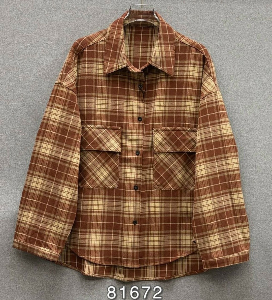 женская клетчатая рубашка в стиле оверсайз коричневый топ с отложным воротником,клетчатая рубашка с длинными рукавами,рубашка клетчатая мужская,клетчатая рубашка,мужская рубашка фланелевая клетчатая