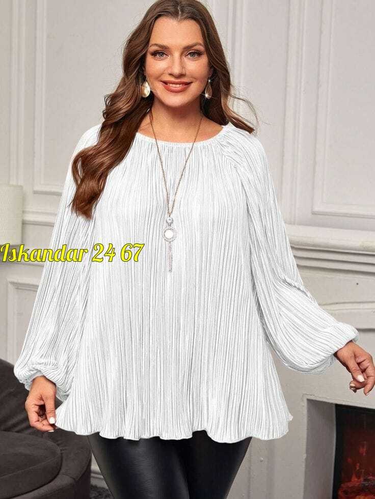 плиссированная блузка,женская блуза,блузка стильная большие размеры,блузка женская,блузка туника