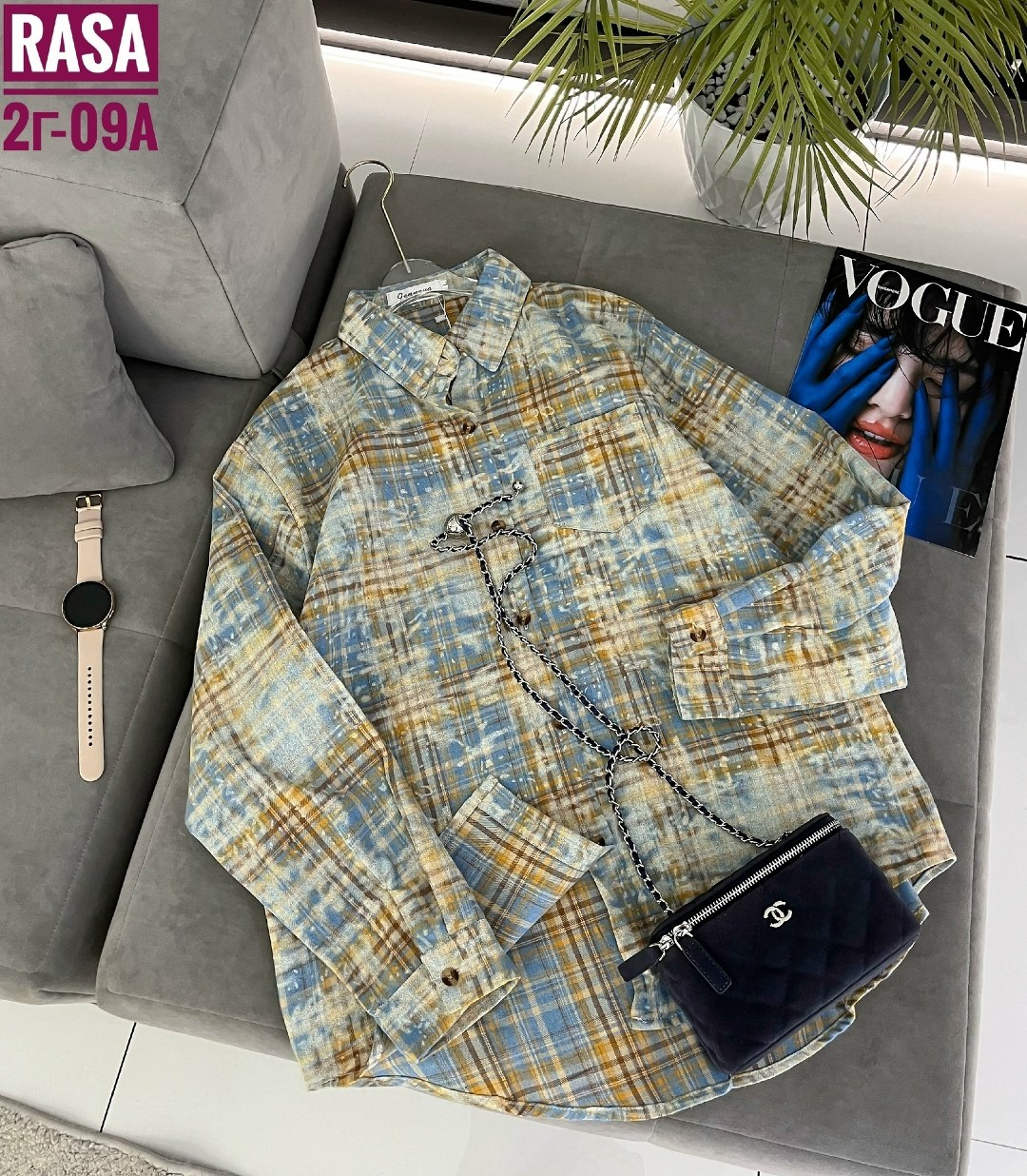 рубашка в клетку,женская рубашка,рубашка женская оверсайз в клетку,рубашка в клетку оверсайз варенка umalook,женская рубашка в клетку