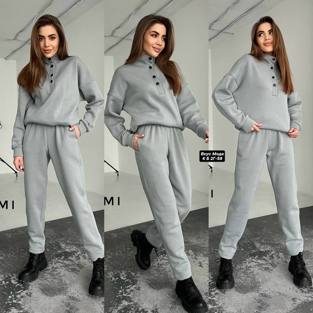 спортивный костюм женский на флисе,спорт костюм женский на флисе цвет черный,женский спортивный костюм на флисе черный,спортивные костюмы,костюм спортивный с начесом флисовый m&k clo цвет черный