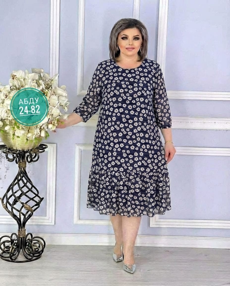 платье повседневное большие размеры,платье для женщин,платье шифоновое большие размеры,женское платье из шифона больших размеров,платье