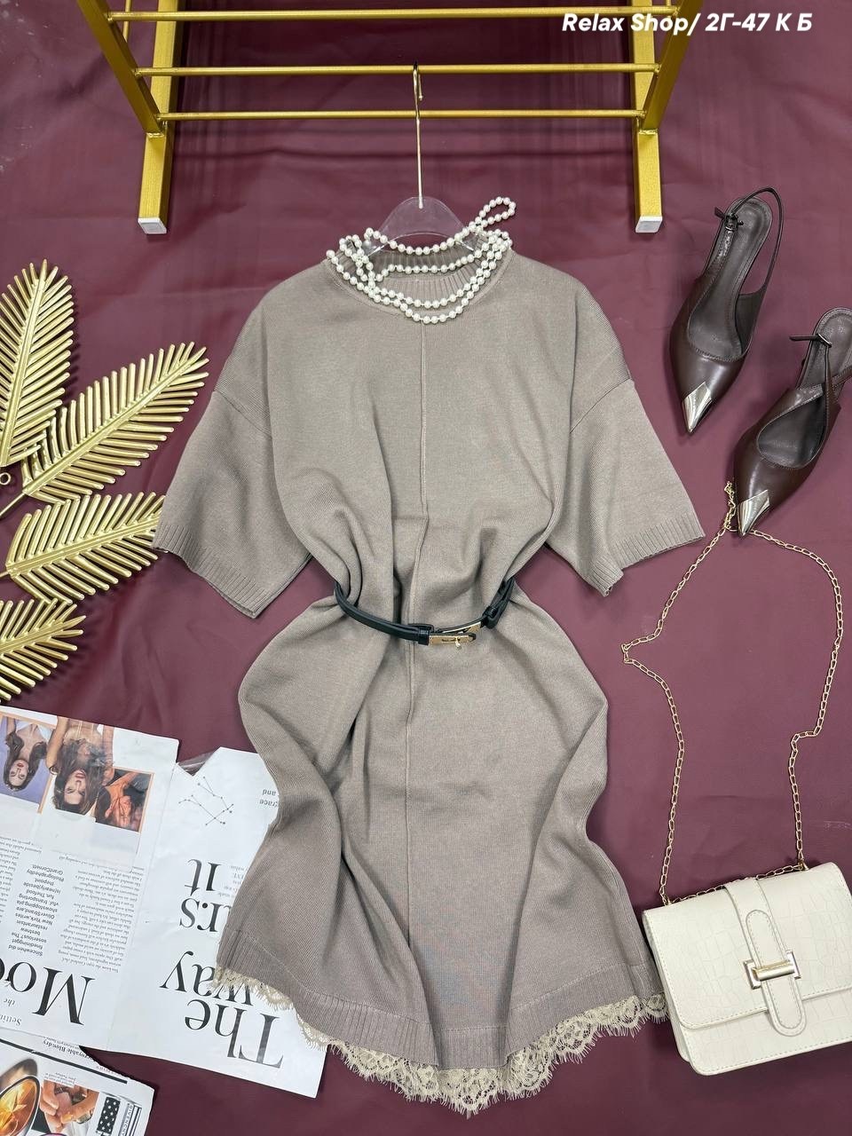 трикотажное платье,пудровое платье,женское платье,модное платье,платье вязаное