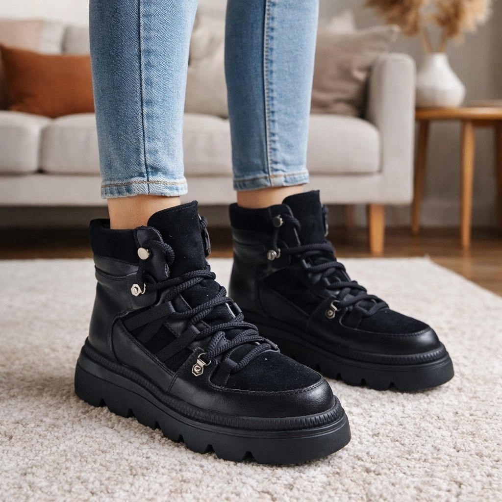 ,ботинки женские,ботинки женские зимние woman myth zl23-017,ботинки женские черные,ботинки