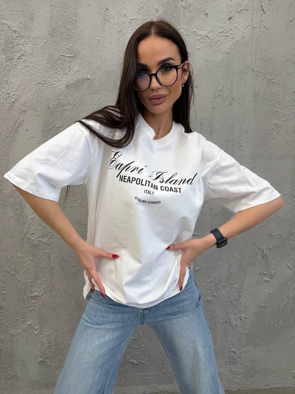 футболка оверсайз женская,женская футболка,футболка оверсайз,футболка женская белая с принтом оверсайз,футболка женская оверсайз белая апрель