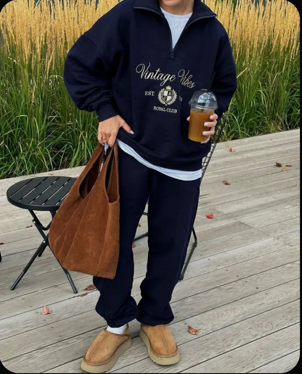 свитшот на молнии оверсайз,свитшот на молнии оверсайз темно-голубой,костюм спортивный,женские костюмы,мода мужская