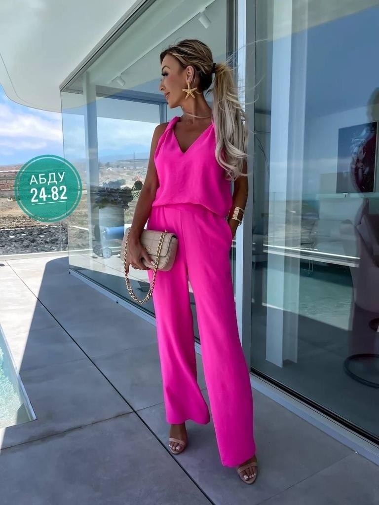летние брючные костюмы женские,элегантные комбинезоны,брючный костюм летний,брючный комбинезон,костюм женский летний с брюками палаццо